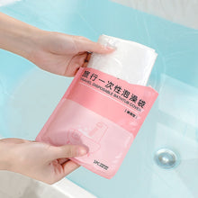 Load image into Gallery viewer, 1pack Disposable Bath Bag Thickened Bath Tub Wood Barrel SPA Plastic Bag Film
