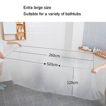 Load image into Gallery viewer, 1pack Disposable Bath Bag Thickened Bath Tub Wood Barrel SPA Plastic Bag Film
