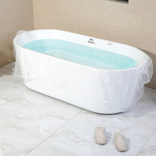 Load image into Gallery viewer, 1pack Disposable Bath Bag Thickened Bath Tub Wood Barrel SPA Plastic Bag Film