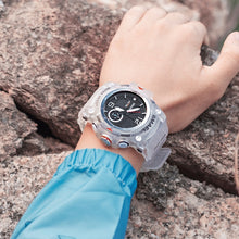 Load image into Gallery viewer, SMAEL 8007 Outdoor Sports Waterproof Dual Display Electronic Quartz Watch