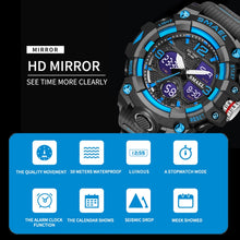 Load image into Gallery viewer, SMAEL 8008 Outdoor Sports Multifunctional Waterproof Luminous Men Watch