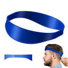 Load image into Gallery viewer, Salon Neck Hair Line Guide Barber Trim Ruler Hair DIY Tool Hair Trimming Template Tools, Non-adjustable (Black), Non-adjustable (Grey), Non-adjustable (Blue), Non-adjustable (Red)