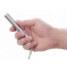 Load image into Gallery viewer, 3 in 1 USB Rechargeable Flashlight Infrared Laser Pen Currency Detector Lamp, Silver