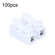 Load image into Gallery viewer, 100pcs Self-Locking Push Type Ceiling Light Quick Terminal Block, CH-2, CH-3