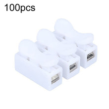 Load image into Gallery viewer, 100pcs Self-Locking Push Type Ceiling Light Quick Terminal Block, CH-2, CH-3