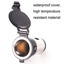 Load image into Gallery viewer, Car Cigarette Lighter Socket Waterproof Power Supply 120W/250W Modification 12/24V Cigarette Lighter Mother Seat, Cigarette Lighter Socket