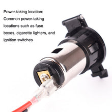 Load image into Gallery viewer, Car Cigarette Lighter Socket Waterproof Power Supply 120W/250W Modification 12/24V Cigarette Lighter Mother Seat, Cigarette Lighter Socket
