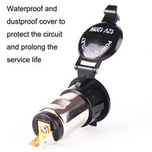 Load image into Gallery viewer, Car Cigarette Lighter Socket Waterproof Power Supply 120W/250W Modification 12/24V Cigarette Lighter Mother Seat, Cigarette Lighter Socket