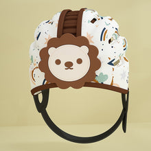 Load image into Gallery viewer, Soft Baby Helmet Safety Hat Toddler Anti-collision Protective Hat for Baby Walking, Blue Rabbit, Pink Rabbit, Lion Orange, Lion Brown