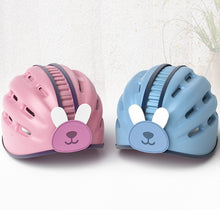 Load image into Gallery viewer, Soft Baby Helmet Safety Hat Toddler Anti-collision Protective Hat for Baby Walking, Blue Rabbit, Pink Rabbit, Lion Orange, Lion Brown