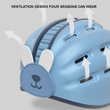Load image into Gallery viewer, Soft Baby Helmet Safety Hat Toddler Anti-collision Protective Hat for Baby Walking, Blue Rabbit, Pink Rabbit, Lion Orange, Lion Brown