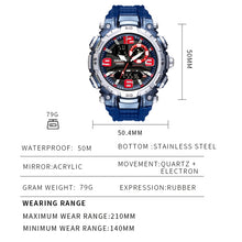 Load image into Gallery viewer, SMAEL 1921 Outdoor Sports Waterproof Men Luminous Time Watch Electronic Watch