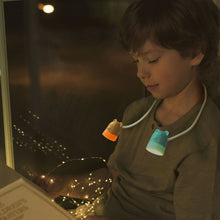 Load image into Gallery viewer, KD201 Portable Lamp Hanging Neck Reading LED Night Light, Style:, Little Deer (Blue+Brown)