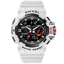 Load image into Gallery viewer, SMAEL 8043 Multifunctional Dual Display Shockproof Outdoor Waterproof Sports Quartz Watch