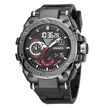Load image into Gallery viewer, SMAEL 8060 Waterproof Sports Alloy Men Watch Luminous Display HD Mirror Watch