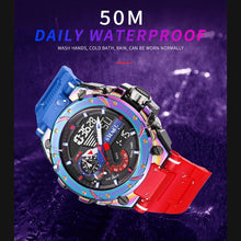 Load image into Gallery viewer, SMAEL 8060 Waterproof Sports Alloy Men Watch Luminous Display HD Mirror Watch