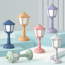 Load image into Gallery viewer, GIVELONG Retro Table Lamp USB Charging Small Night Light, Style:, 320-1 Red, 320-2 Yellow, 320-3 Blue, 320-4 Green, 320-5 Purple, 320-6 White, 321-1 Red, 321-2 Yellow, 321-3 Blue, 321-4 Green, 321-5 Purple, 321-6 White, 322-1 Red, 322-2 Yellow, 322-3 B...
