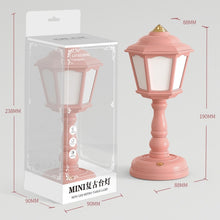 Load image into Gallery viewer, GIVELONG Retro Table Lamp USB Charging Small Night Light, Style:, 320-1 Red, 320-2 Yellow, 320-3 Blue, 320-4 Green, 320-5 Purple, 320-6 White, 321-1 Red, 321-2 Yellow, 321-3 Blue, 321-4 Green, 321-5 Purple, 321-6 White, 322-1 Red, 322-2 Yellow, 322-3 B...