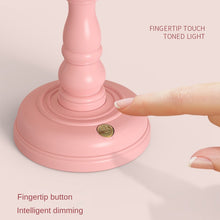 Load image into Gallery viewer, GIVELONG Retro Table Lamp USB Charging Small Night Light, Style:, 320-1 Red, 320-2 Yellow, 320-3 Blue, 320-4 Green, 320-5 Purple, 320-6 White, 321-1 Red, 321-2 Yellow, 321-3 Blue, 321-4 Green, 321-5 Purple, 321-6 White, 322-1 Red, 322-2 Yellow, 322-3 B...