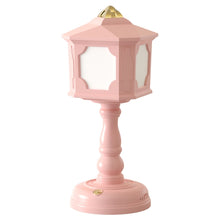 Load image into Gallery viewer, GIVELONG Retro Table Lamp USB Charging Small Night Light, Style:, 320-1 Red, 320-2 Yellow, 320-3 Blue, 320-4 Green, 320-5 Purple, 320-6 White, 321-1 Red, 321-2 Yellow, 321-3 Blue, 321-4 Green, 321-5 Purple, 321-6 White, 322-1 Red, 322-2 Yellow, 322-3 B...