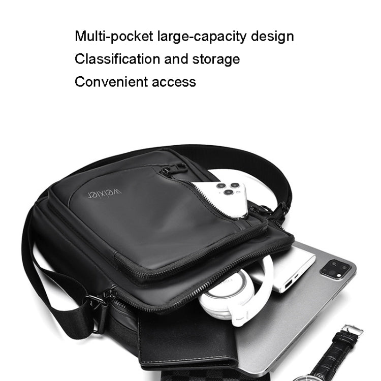 WEIXIER D238 Men Casual Shoulder Messenger Bag Large Capacity Handbag