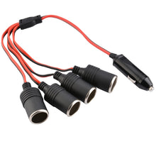 Load image into Gallery viewer, 4 In 1 Auto High Power Cigarette Lighter Car Charger, 4 Holes Cigarette Lighter