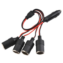 Load image into Gallery viewer, 4 In 1 Auto High Power Cigarette Lighter Car Charger, 4 Holes Cigarette Lighter