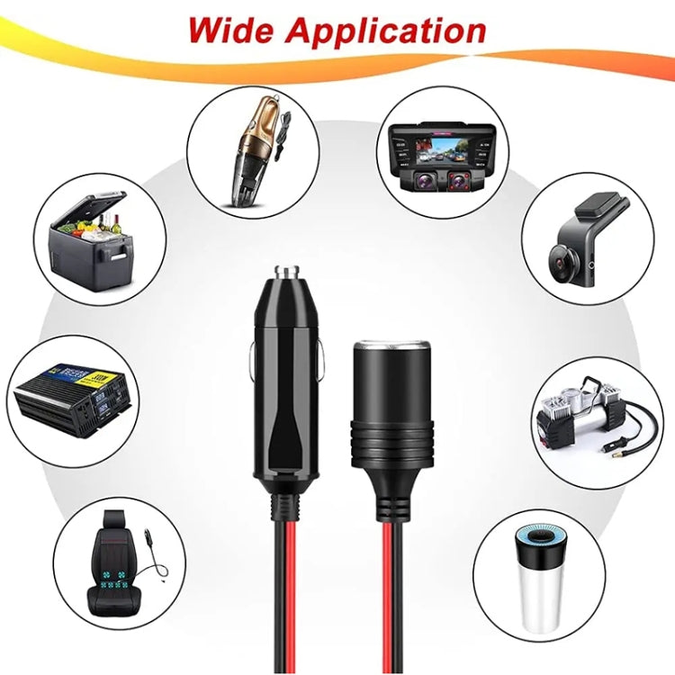4 In 1 Auto High Power Cigarette Lighter Car Charger, 4 Holes Cigarette Lighter