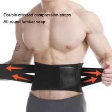 Load image into Gallery viewer, Men Steel Plate Squatting Weightlifting Exercise Use Waist and Abdominal Belt, Size: