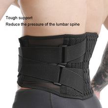 Load image into Gallery viewer, Men Steel Plate Squatting Weightlifting Exercise Use Waist and Abdominal Belt, Size: