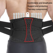 Load image into Gallery viewer, Men Steel Plate Squatting Weightlifting Exercise Use Waist and Abdominal Belt, Size: