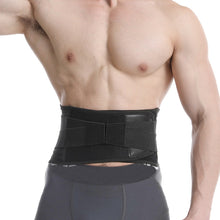 Load image into Gallery viewer, Men Steel Plate Squatting Weightlifting Exercise Use Waist and Abdominal Belt, Size: