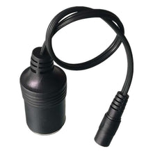 Load image into Gallery viewer, DC 5.5 x 2.1 mm Plug To Cigarette Lighter Mother Seat With DC Power Cord, DC 5.5 x 2.1mm Plug