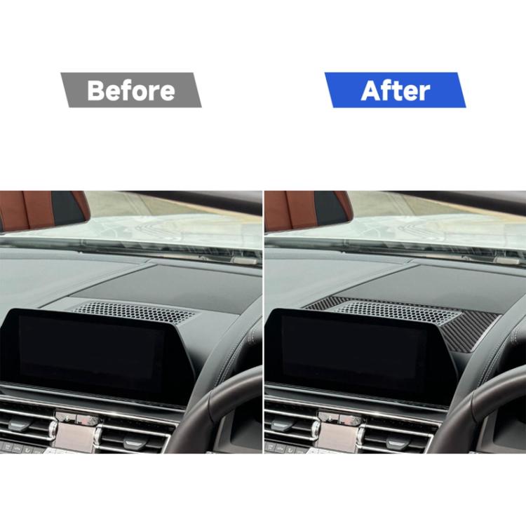 For 2019-2024 BMW 8 Series G14 Right-hand Drive Dashboard Speaker Frame Sticker, Right-hand Drive