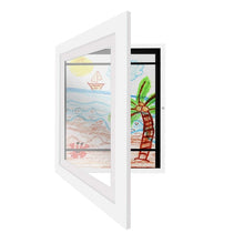 Load image into Gallery viewer, Children Art Frames Magnetic Front Open Frametory for Poster Photo Drawing Paintings Pictures, Wood, Plastic