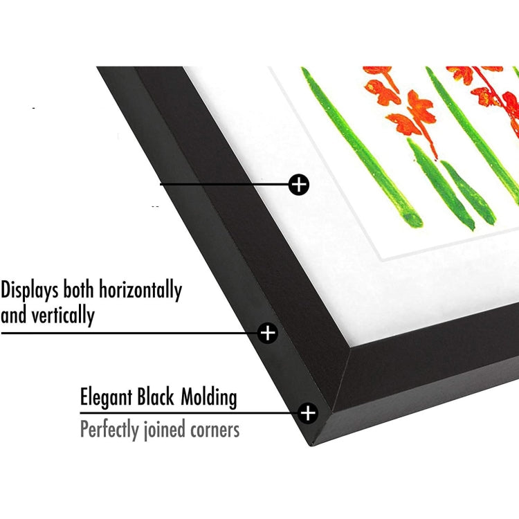 Children Art Frames Magnetic Front Open Frametory for Poster Photo Drawing Paintings Pictures, Wood, Plastic