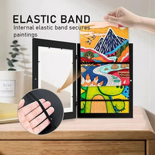 Load image into Gallery viewer, Children Art Frames Magnetic Front Open Frametory for Poster Photo Drawing Paintings Pictures, Wood, Plastic