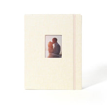 Load image into Gallery viewer, 3-inch 208 Pockets Cotton Linen Photo Album Photocard Holder, Khaki, Purple, Grey, Pink, Blue