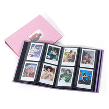Load image into Gallery viewer, 3-inch 208 Pockets Cotton Linen Photo Album Photocard Holder, Khaki, Purple, Grey, Pink, Blue