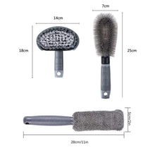 Load image into Gallery viewer, 6pcs/Set Gloves Dusting Tire Brush Car Cleaning Brush Set