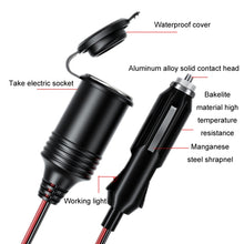 Load image into Gallery viewer, USB Cigarette Lighter Base With Electric Pickup 4m Power Extension Cable