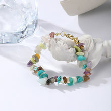 Load image into Gallery viewer, Women Boho Natural Gravel Beaded Bracelet Anklet
