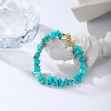 Load image into Gallery viewer, Women Boho Natural Gravel Beaded Bracelet Anklet