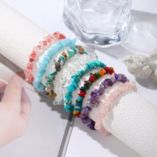 Load image into Gallery viewer, Women Boho Natural Gravel Beaded Bracelet Anklet