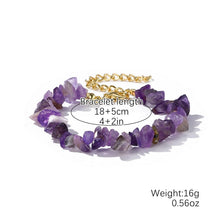 Load image into Gallery viewer, Women Boho Natural Gravel Beaded Bracelet Anklet
