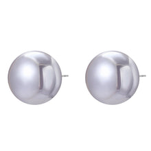 Load image into Gallery viewer, Stud Earrings Jewelry, E2208-1 White Pearl, E2208-2 Pink Pearl, E2208-3 Gray Pearl, E2209-23 Red Pearl, E2209-3 Symphony Shaped Semicircle, E2209-4 Symphony Glossy Semicircle, E2209-5 Symphony Diamond, E2209-6 Symphony Sliced Heart, E2209-7 Symphony St...