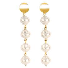 Load image into Gallery viewer, Stud Earrings Jewelry, E2208-1 White Pearl, E2208-2 Pink Pearl, E2208-3 Gray Pearl, E2209-23 Red Pearl, E2209-3 Symphony Shaped Semicircle, E2209-4 Symphony Glossy Semicircle, E2209-5 Symphony Diamond, E2209-6 Symphony Sliced Heart, E2209-7 Symphony St...