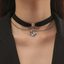 Load image into Gallery viewer, Punk Vintage Velvet Clavicle Chain Metal Rock Necklace, Spec:, N2211-8, N2211-9, N2211-10, N2211-12, N2211-11