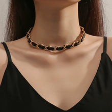 Load image into Gallery viewer, Punk Vintage Velvet Clavicle Chain Metal Rock Necklace, Spec:, N2211-8, N2211-9, N2211-10, N2211-12, N2211-11