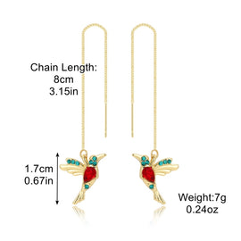 Long Ear Wire Women Simple Earrings, E2104-4 Red Bird, E2104-5 Blue Bird, E2210-1 Dual Ball C Clip, E2210-2 Pearl, E2210-3 Vermiculite, E2210-4 Crystal, E2210-5 Eyes, E2210-6 Moon, E2210-7 Four-pointed Star, E2210-8 Love, E2210-9 Bee, E2210-10 Butterfl...